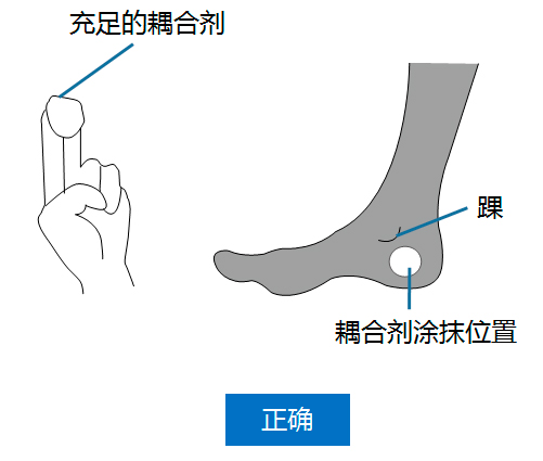 骨密度儀耦合劑正確涂抹方法.jpg